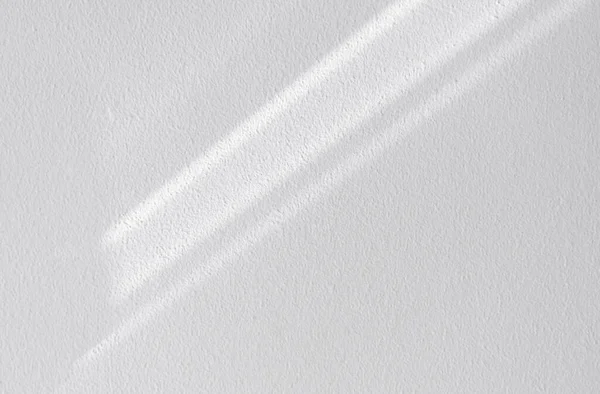 Textura Concreto Parede Branca Com Sombra Diagonal Gota Abstrata Sobreposição — Fotografia de Stock