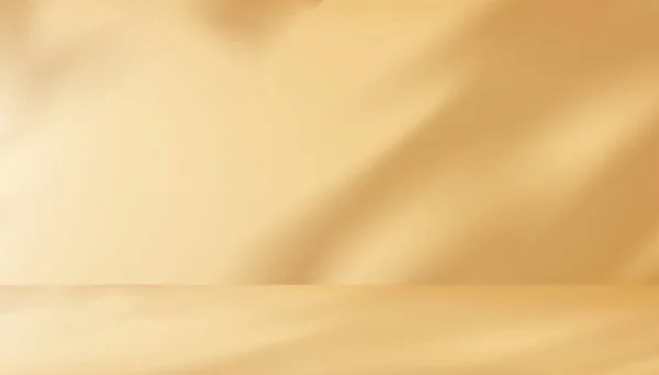 จอแสดงผลพ นหล งสต โอส เบจ ใบเงาบนห องผน เมนต แสงอ อนโปร — ภาพเวกเตอร์สต็อก