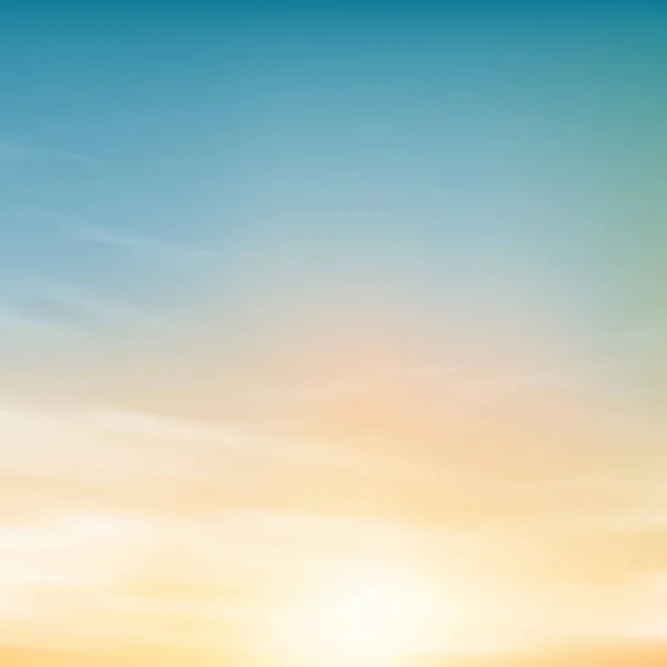 องฟ บเมฆ ฮอไรซอนซ นเซ องฟ าในส าสว เหล เวกเตอร พาโนรามา — ภาพเวกเตอร์สต็อก