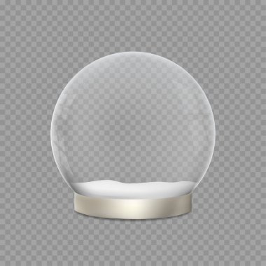 Cam Kar Küresi, Noel Balosu Dekoratif Tasarımı, Kristal 3d Küre, Şeffaf arkaplanda Podyum Gümüş, Beyaz kar yığınlı Cam Kubbe Tasarımı, Xmas Topu veya Şeffaf Sihirli Cam Top elementleri