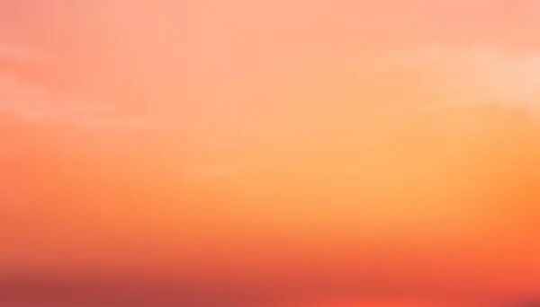 Sunset Sky Latar Belakang Matahari Terbit Awan Oranye Kuning Pink - Stok Vektor