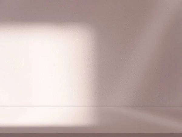 Latar Belakang Beige Teks Permukaan Dinding Beige Dengan Cahaya Tinggalkan — Stok Foto