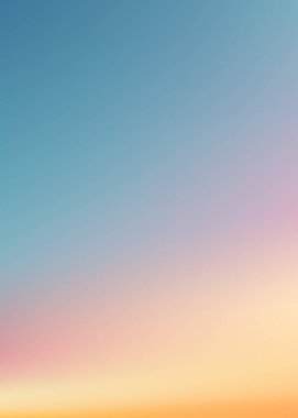 Sunset Sky Background, Sunrise cloud Orange, Yellow, Pink in morning Summer, Vector sunny Autumn, Doğa manzarası akşamları. Dikey Pastel Kış Günışığı, Sea Beach 'ten Horizon Spring Sundown