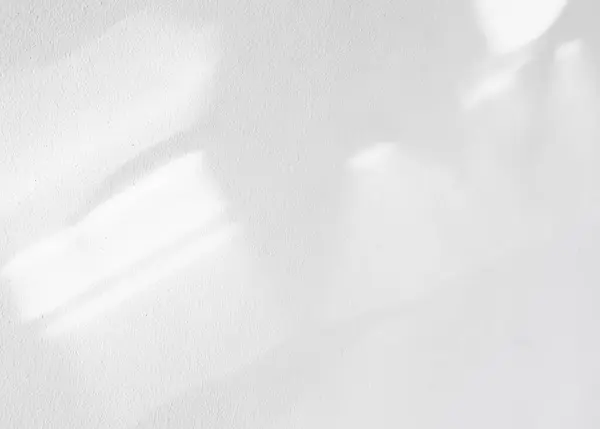 นหล งผน ขาว วคอนกร ใบเงา องซ เมนต เทาว างเปล แสงแดดสะท — ภาพถ่ายสต็อก