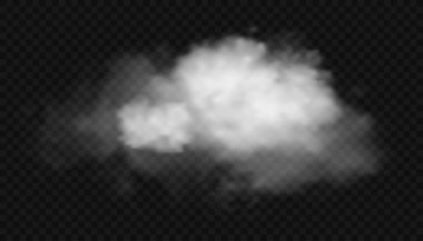 White fluffy clouds sky isolated,Vector Abstract Soft group of fog,haze,smoke,mist,illustration of nature elements for landscape design.	