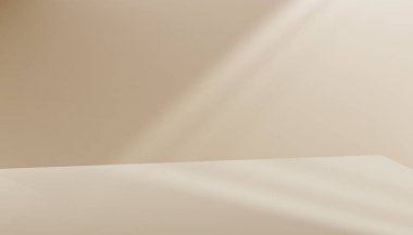 Işıklı Bej Duvar Stüdyosu Odası, Masadaki Gölge, Baharın Arkaplanı, Yaz Ürünleri Sunumu, Sonbaharda Stand Concept for Web Banner, Sonbaharda Sonbahar