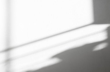 Gölge Yapraklı Beyaz Duvar Stüdyosu, Açık Çimento Zemin Döşeme Dokuma Arkaplanı, Podyum Ekranlı Boş Mutfak Odası, Üst raf Çubuğu, Arkaplan Betonu, Kozmetik Ürün Arkaplanı