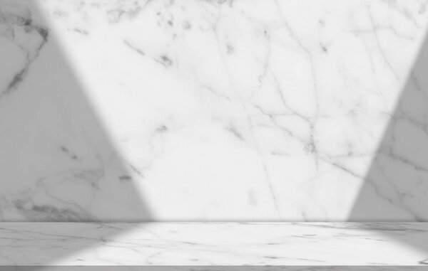 Studio Background Marble Texture Surface Wall Sunlight Glossy Floor Backdrop Royalty Free Stock Images