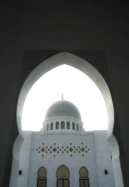 Şeyh Zayed Büyük Camii Nin Kubbesi Solo Endonezya — Stok fotoğraf