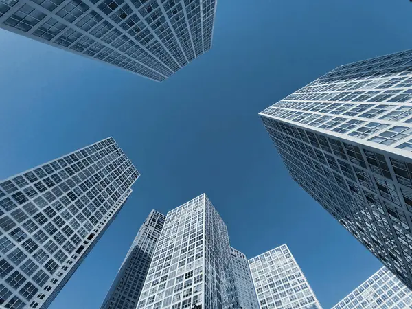 stock image modern office building in daytime