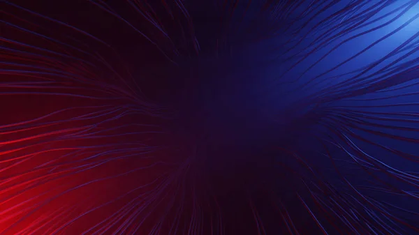Rode Blauwe Neon Bliksem Gaming Stijl Achtergrond Illustratie Van Donkere — Stockfoto