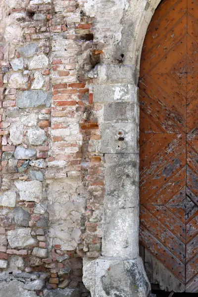 Старий Фон Текстури Цегляної Стіни — стокове фото