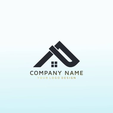 modern Property Company Logo letter P