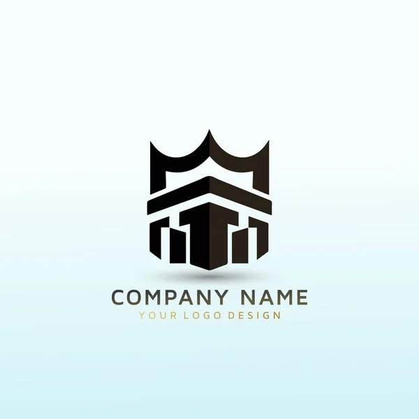Logo Pour Compléter Logo Opérationnel Une Hypothèque — Image vectorielle