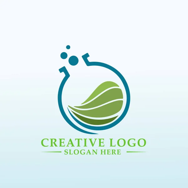 Serviços Agrícolas Design Logotipo Vetor — Vetor de Stock