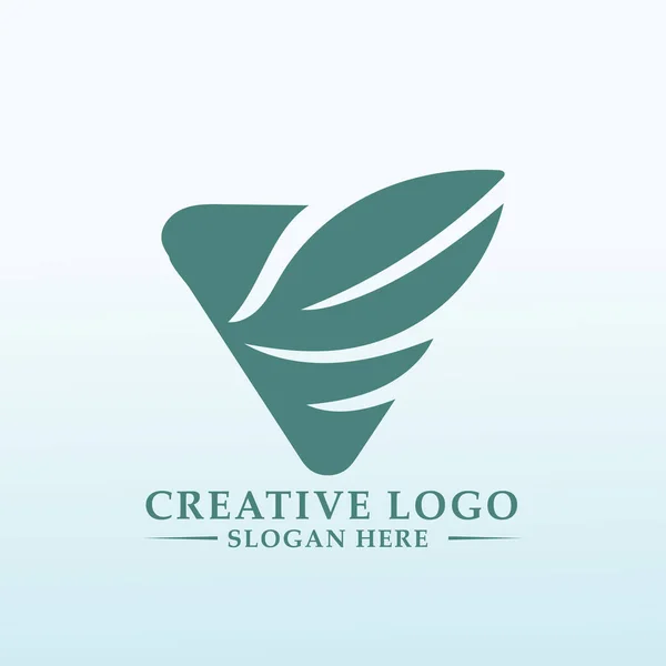 Logotipo Para Explotación Producir Productos Ecológicos Leche Cultivos Hortalizas — Archivo Imágenes Vectoriales