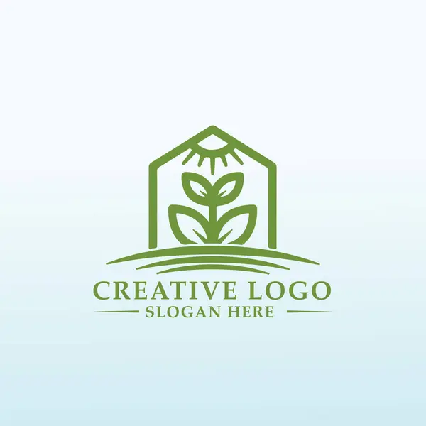 Crear Logotipo Épico Para Nuestra Nueva Operación Agricultura Sod — Archivo Imágenes Vectoriales
