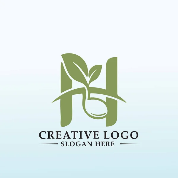 Nuevo Diseño Logo Híbrido Distribuidor Semillas — Archivo Imágenes Vectoriales
