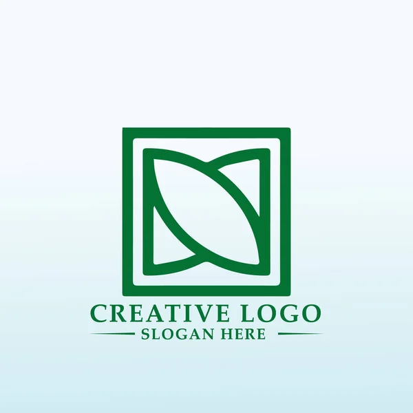 Letra Cannabis Necesita Nuevo Logotipo Icónico — Archivo Imágenes Vectoriales