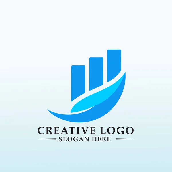 Firma Księgowa Potrzebuje Projektu Logo — Wektor stockowy