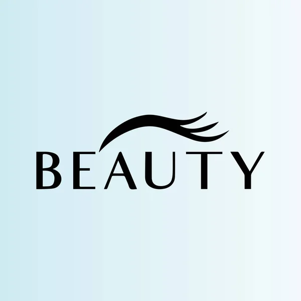 Belleza Couture Logo Diseño Vectorial Letra — Vector de stock