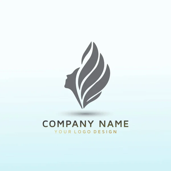 Sofisticação Luxo Derrete Design Logotipo —  Vetores de Stock
