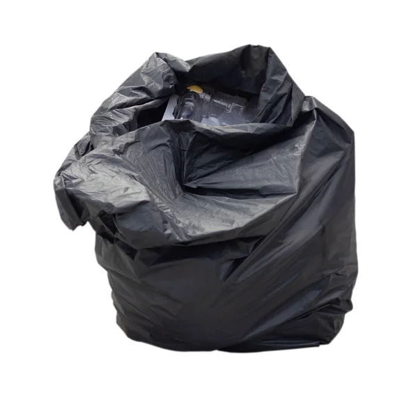 Garbage Bag Isolated White Background — Stock Photo, Image