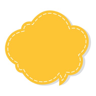 Boş konuşma balonu reklam kopyası alanı, Konuşma İletileri ve Çizgi Film Karakterleri Düşünceleri, balon karalama veya çıkartma diyaloğu, fiyat etiketi balonu konuşması