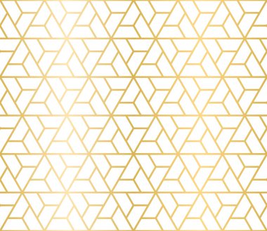 Altıgen ızgara çizgisi, geometrik desen, basit lüks dokusu olan kusursuz geometrik desen. Dekor, baskı ve paket için tekrarlanan coğrafi tasarım