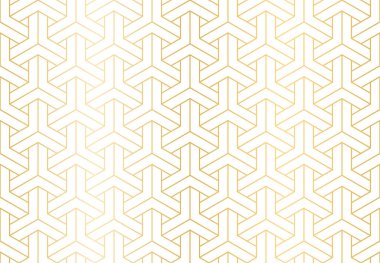 Japon ahşap süsü kumiko 'ya dayanan kusursuz geometrik desen. Kumaş, tekstil, kapak, ambalaj kağıdı ve arka plan için harika bir tasarım. Geleneksel İslami sanat.