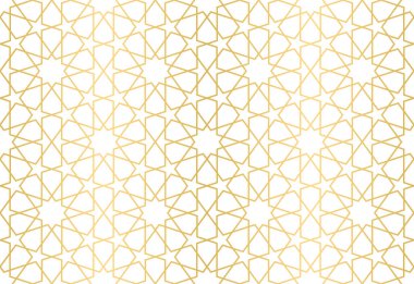 Geleneksel Arap sanatına dayalı kusursuz geometrik süs, kumaş, tekstil, kapak, ambalaj kağıdı, arka plan için büyük tasarım.
