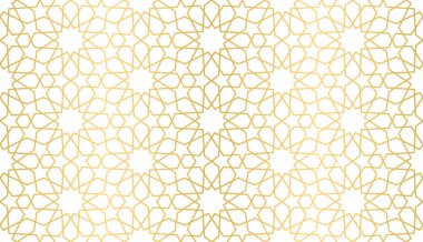 Geleneksel Arap sanatına dayalı kusursuz geometrik süs, kumaş, tekstil, kapak, ambalaj kağıdı, arka plan için büyük tasarım.