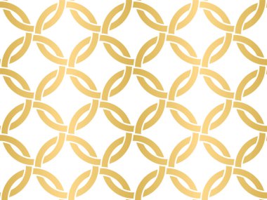 Kelt düğümü pürüzsüz desen, Art deco arkaplan Japonların çakışan dairesel kusursuz desen