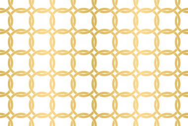 Kelt düğümü pürüzsüz desen, Art deco arkaplan Japonların çakışan dairesel kusursuz desen