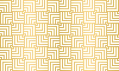 Soyut çizgili geometrik desen. Geçmişe dönüş. Art deco. Geometrik arka plan tekrarlanıyor. Broşür kapak şablonu örtüşen koleksiyonu. Arapça arkaplan vektörü.