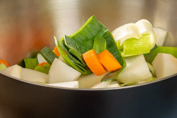 スープ用の生野菜ミックス — ストック写真