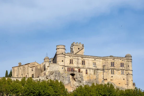 Vista Del Castello Barroux Nel Vaucluse — Foto Stock