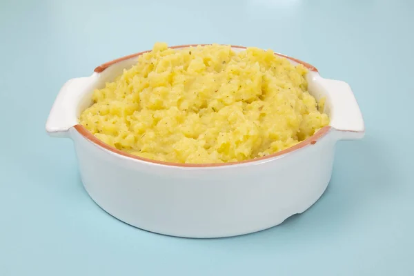 Kartoffelpüree Einem Gericht — Stockfoto