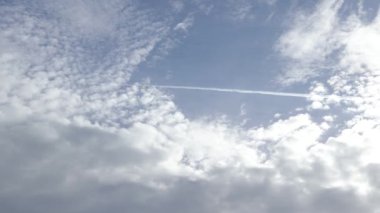 cloudy and sunny blue sky