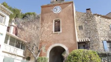 Vaucluse 'deki Rasteau köyünün manzarası