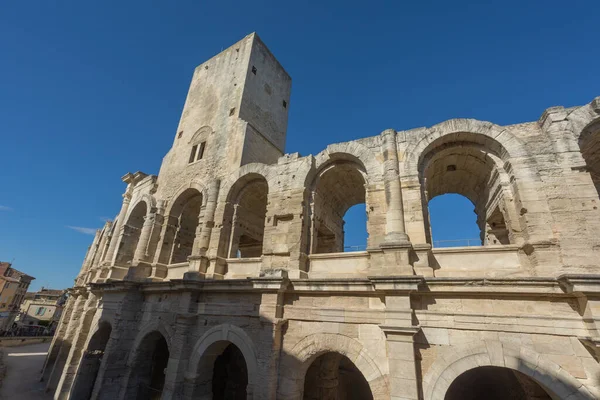 Anfiteatro Romano Ciudad Arles Camarga —  Fotos de Stock
