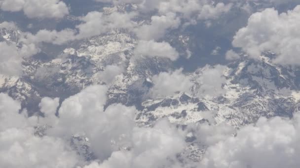 Flygfoto Över Pyrenéerna — Stockvideo