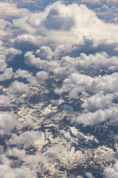 Légi Kilátás Pireneusokra — Stock Fotó