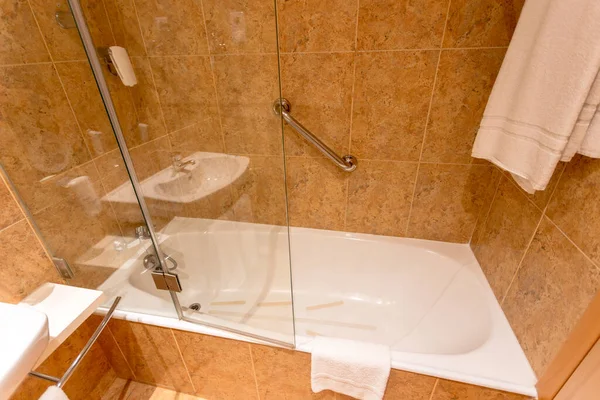 Vana Sprcha Koupelně — Stock fotografie