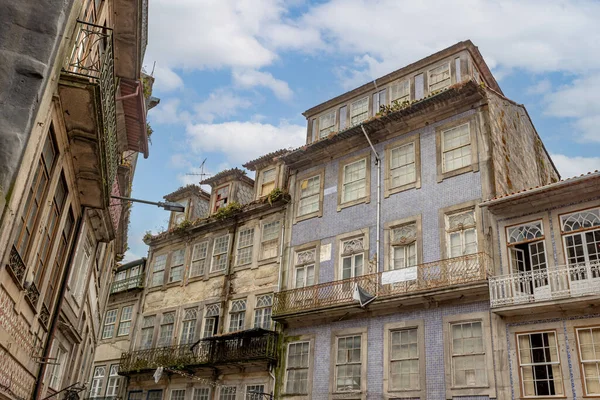 Multi Coloured Buildings City Porto Portugal — Stock Photo, Image