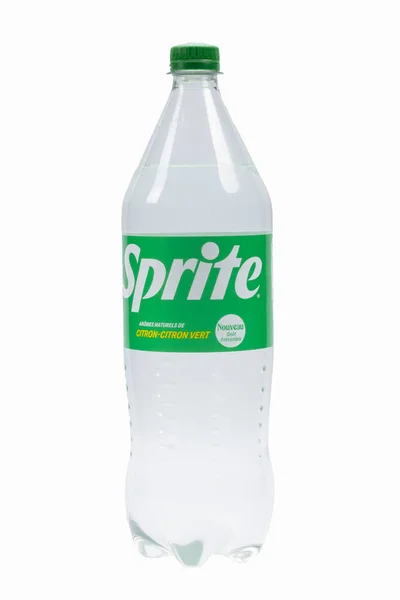 Vaison Romaine Vaucluse France 07202023 Sprite Brand Bottle Isolated White — 图库照片