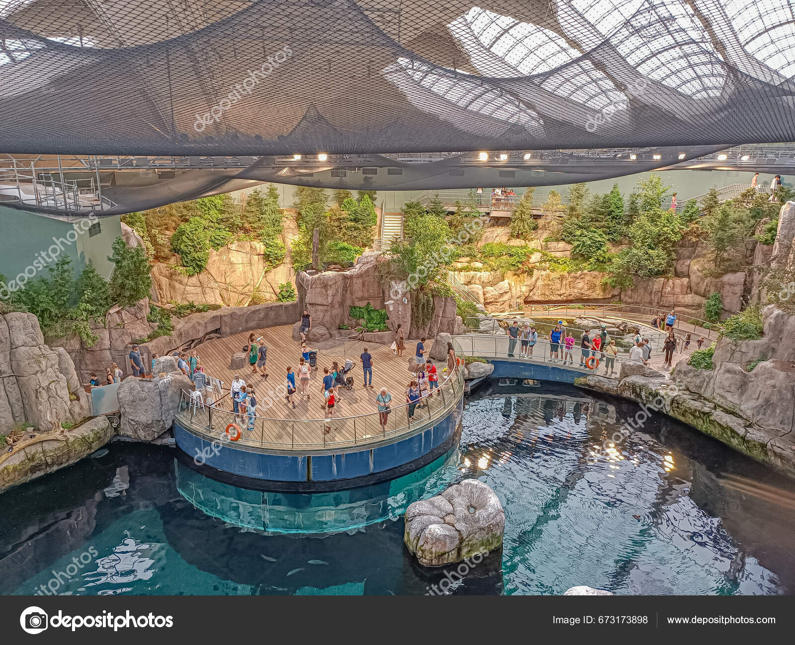 Montreal Quebec Canada 07282023 Biodme Zoo Located Former Velodrome