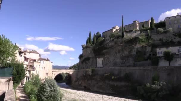 보클루즈 프랑스 Vaison Romaine 마을의 — 비디오