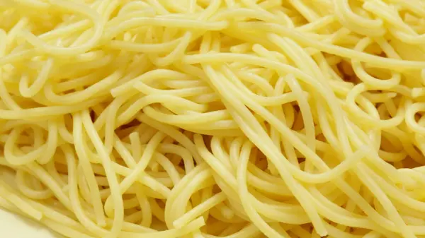 Piatto Spaghetti Primo Piano — Foto Stock