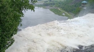 Paraşüt-Montmorency Parkı - Quebec - Kanada Şelaleleri
